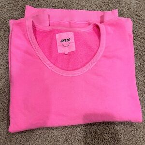 Aerie Vibrant Pink Pullover